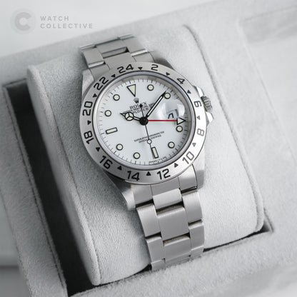 Rolex Explorer II White Polar "Tritinova" Dial 16570