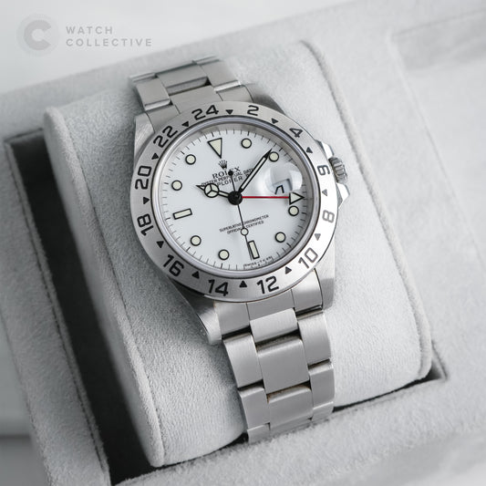 Rolex Explorer II White Polar "Tritinova" Dial 16570