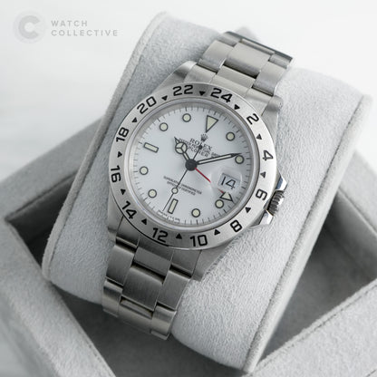 Rolex Explorer II White Polar "Tritinova" Dial 16570