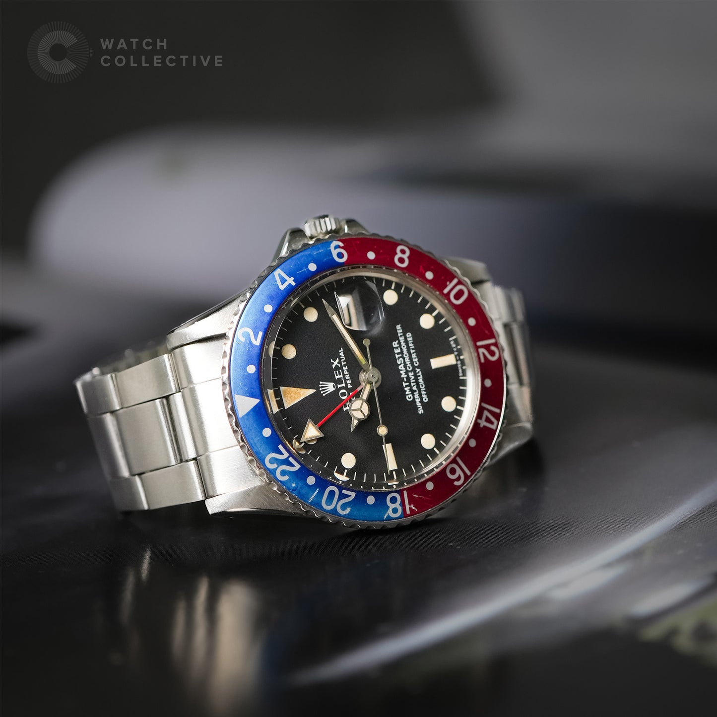 Rolex GMT Master "Pepsi" 1675 | Watch & Service Receipt