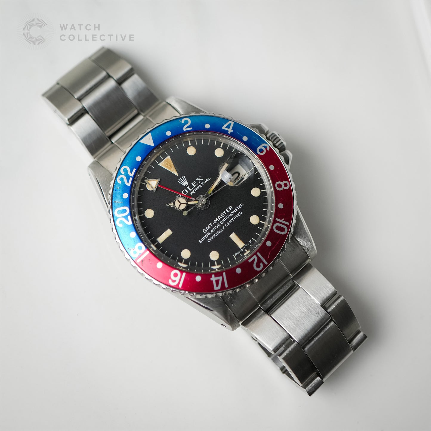 Rolex GMT Master "Pepsi" 1675 | Watch & Service Receipt