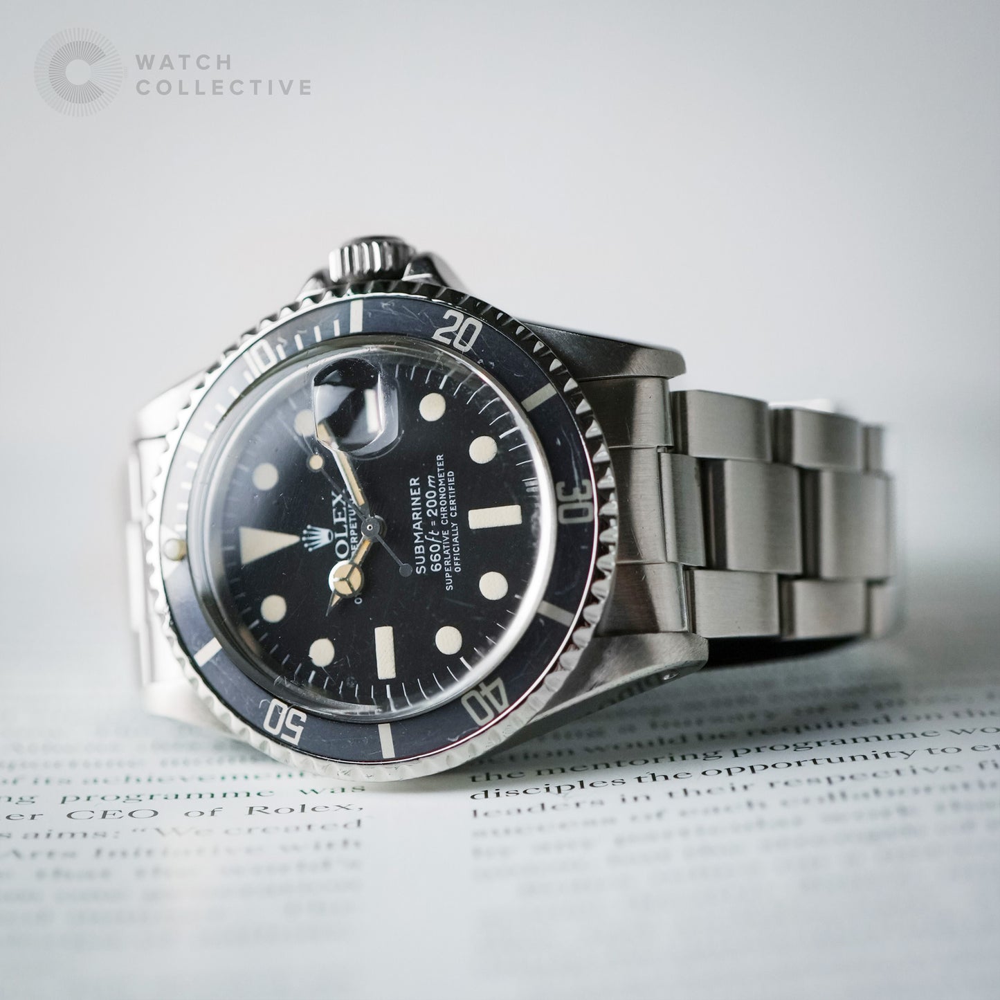 Rolex Submariner 1680 Cream Patina | RSC Chit & Ghost Bezel