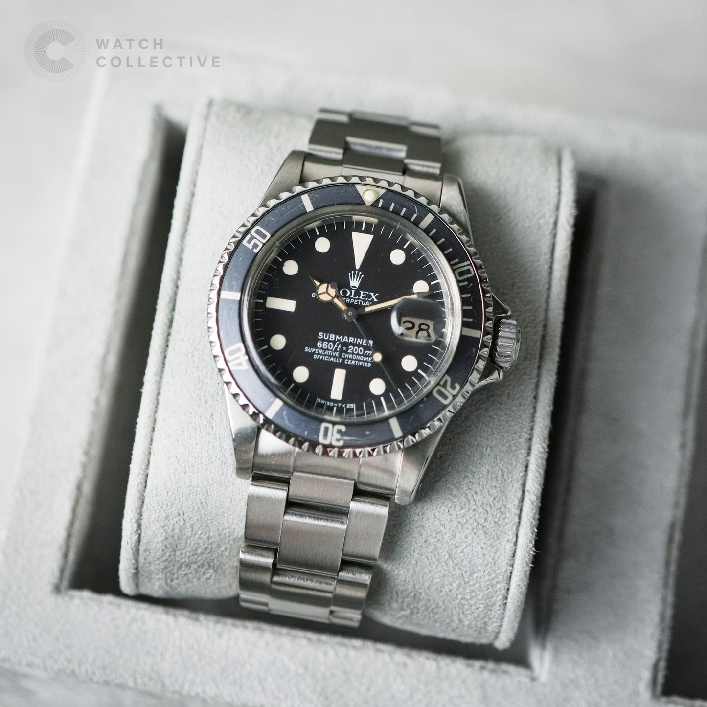 Rolex Submariner 1680 Cream Patina | RSC Chit & Ghost Bezel