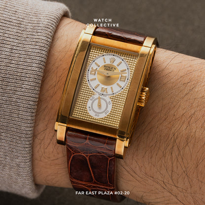 Rolex Cellini Prince 18k yellow gold 28mm manual wind
