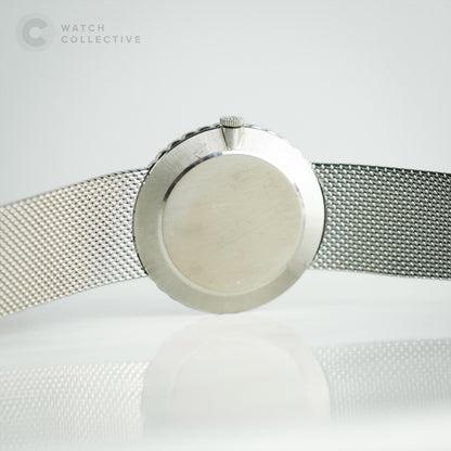 Rolex Cellini Lapis Lazuli Diamond Bezel 18K White Gold 31mm manual 4630