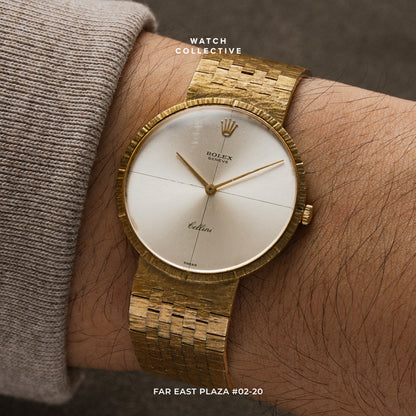 Rolex Cellini Disco Volante 18k Yellow gold 33mm manual winding