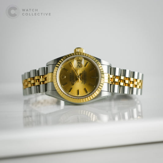 Rolex Datejust Tiffany &amp; co champagne dial 26mm automatic