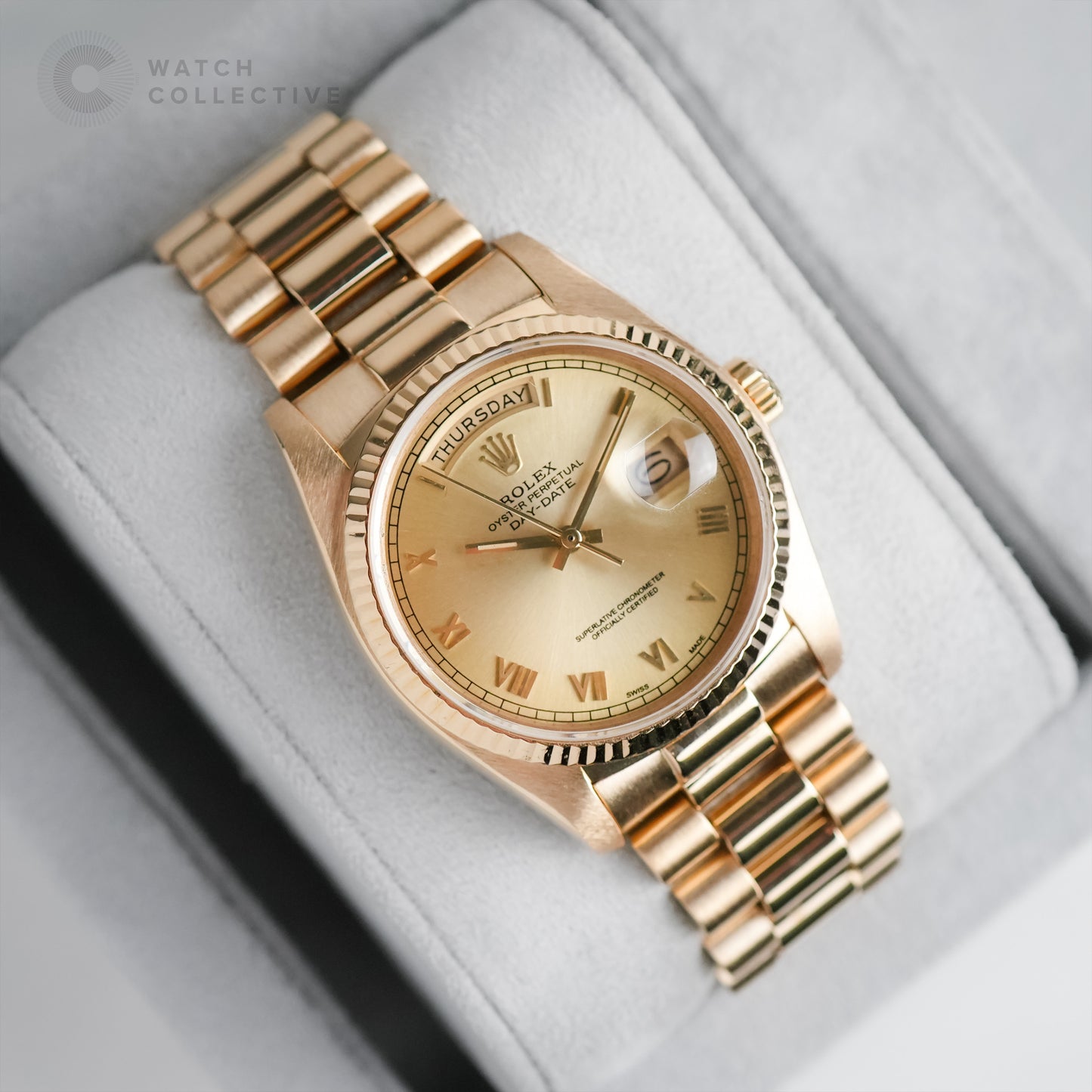 Rolex President Daydate 36 18038 | Complete Set