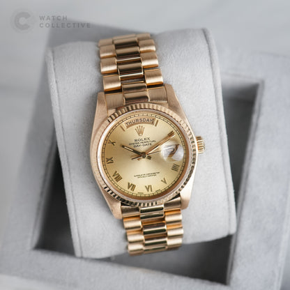 Rolex President Daydate 36 18038 | Complete Set