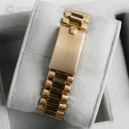 Rolex Doorstop Dial Daydate 36 Yellow Gold Bracelet 1803