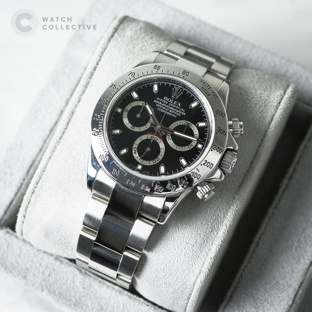 Rolex Daytona Steel Bezel 116520