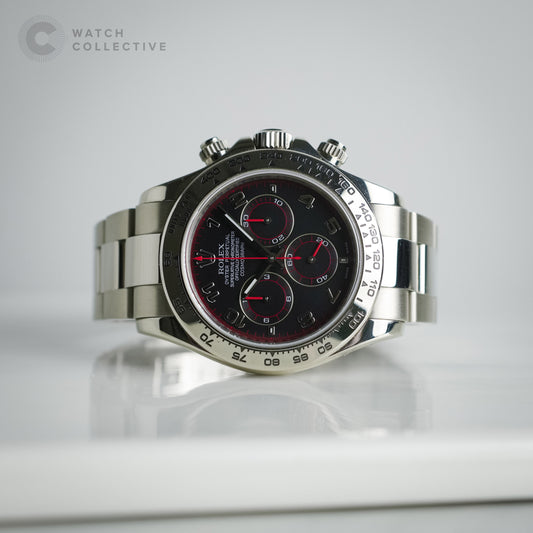 Rolex Daytona Spyder Black dial 18k white gold 40mm automatic 116509