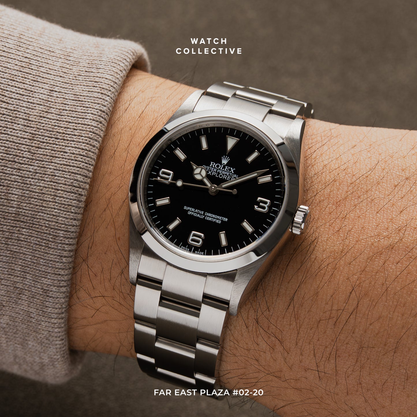 Rolex Explorer Stainless steel 36mm automatic