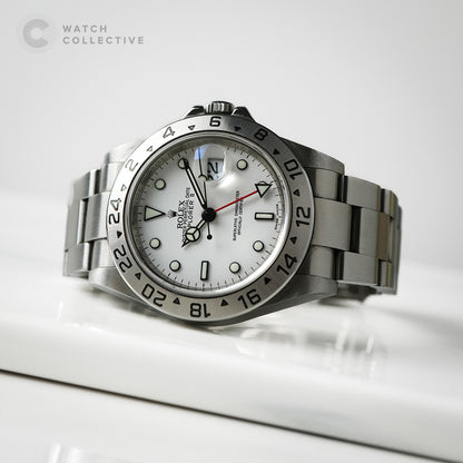 Rolex Explorer II 16570 Polar, 3186 Movement