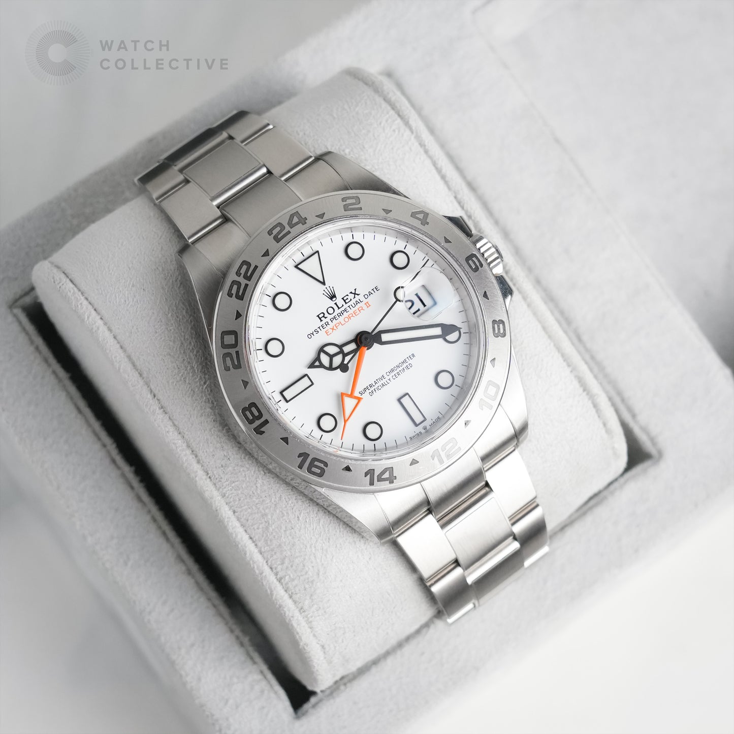 Rolex Explorer II 42 White Dial 226570 | 2023 Complete Set