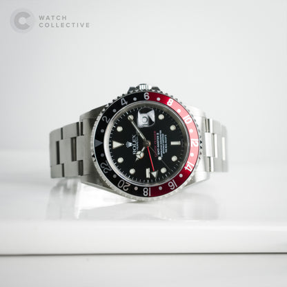 Rolex GMT Master II Coke "Chuck Yeager" 16710 | Complete Set, Dated 2000