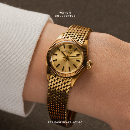 Rolex Oyster Perpetual 18k Yellow gold 24mm automatic