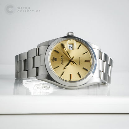 Rolex Oysterdate Precision Champagne Dial 6694