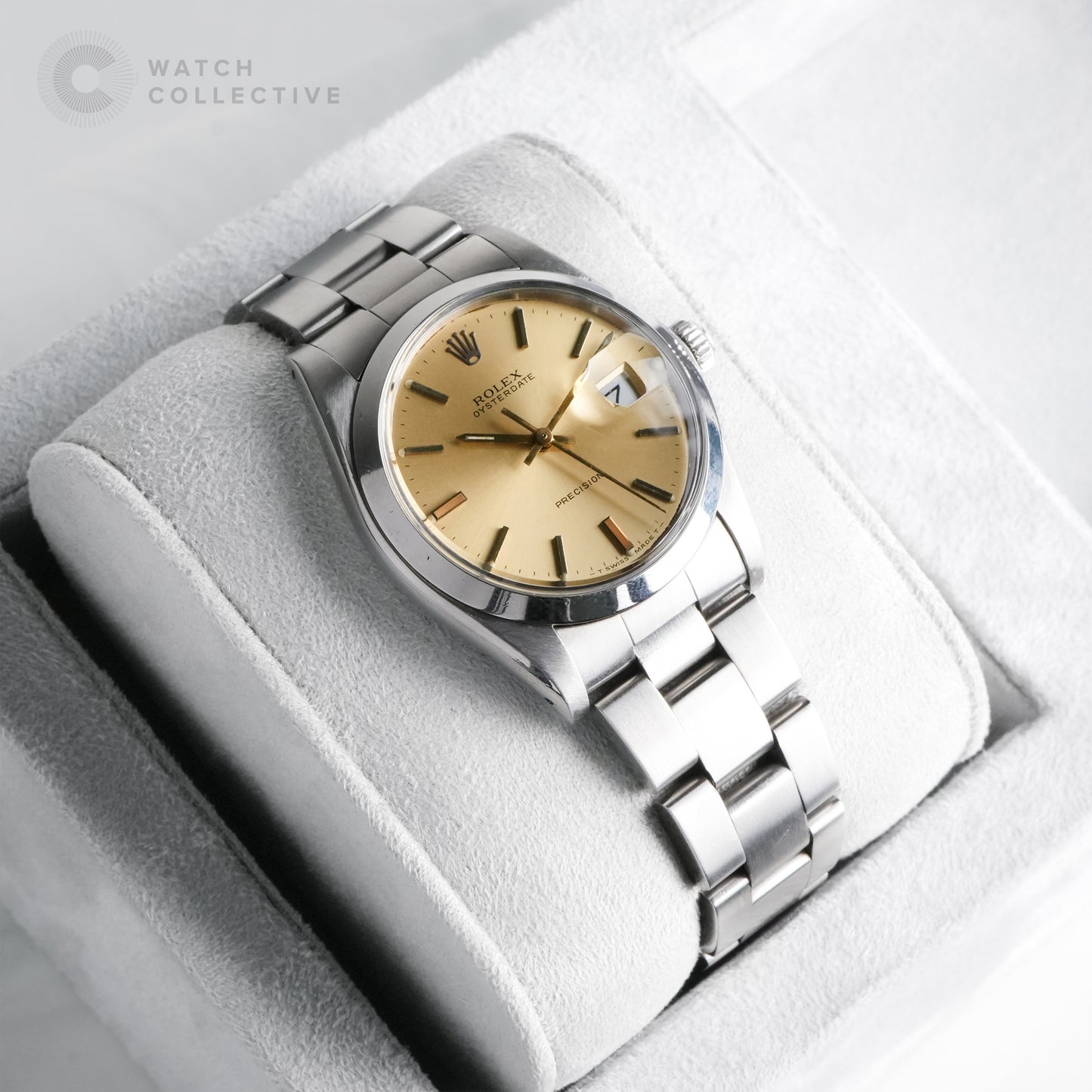 Rolex Oysterdate Precision Champagne Dial 6694