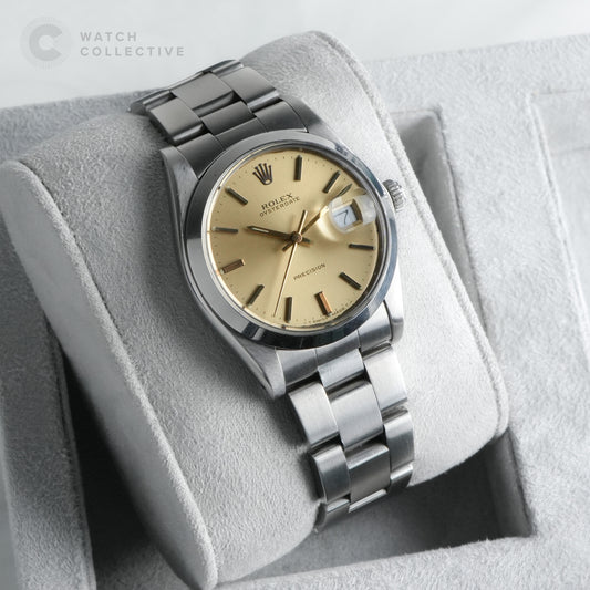 Rolex Oysterdate Precision Champagne Dial 6694