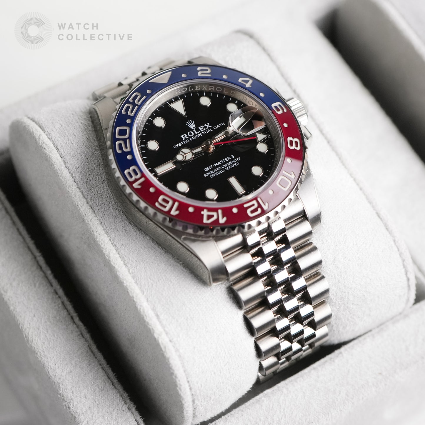 Rolex GMT Master II Pepsi Jubilee 126710BLRO