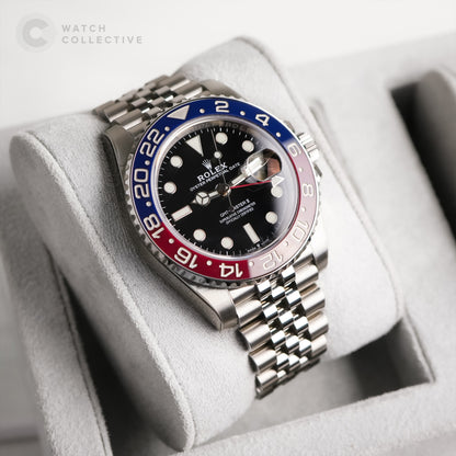 Rolex GMT Master II Pepsi Jubilee 126710BLRO