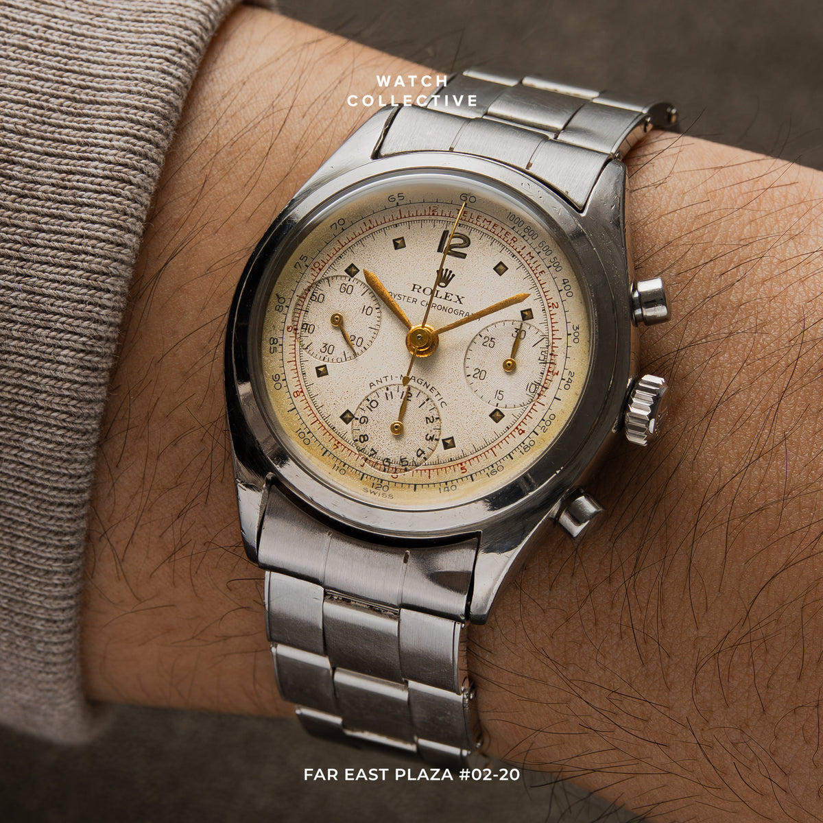 Rolex Pre-Daytona Oyster Chronograph Stainless steel 35mm automatic