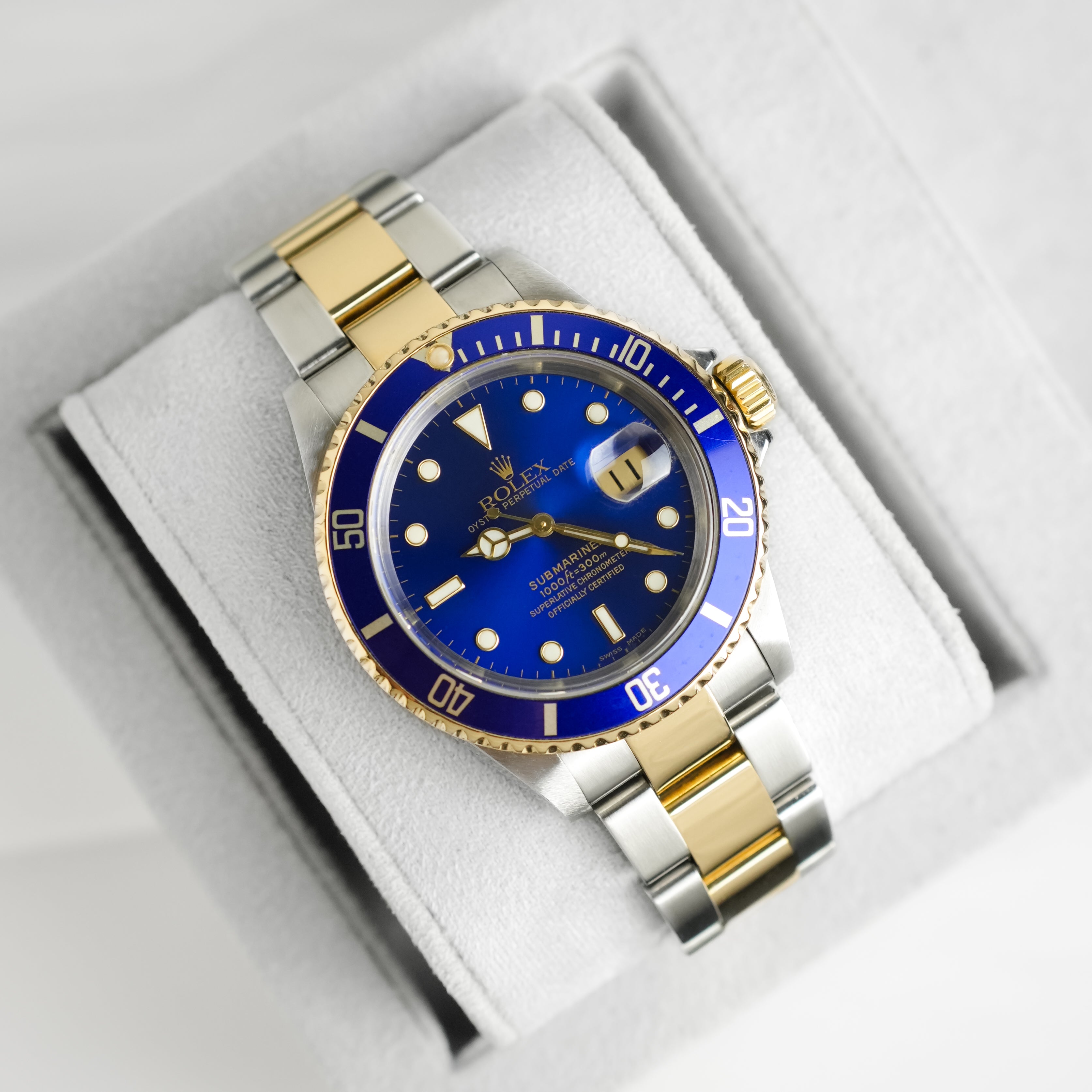 Rolex Submariner Bluesy 16613LB Watch Collective