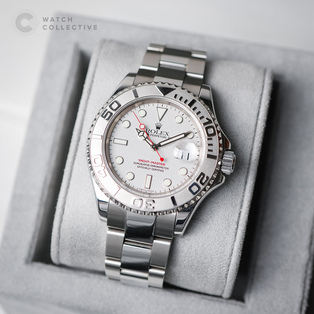 Rolex Yacht Master 16622 Platinum Bezel