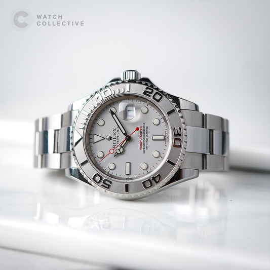 Rolex Yacht Master 16622 Platinum Bezel