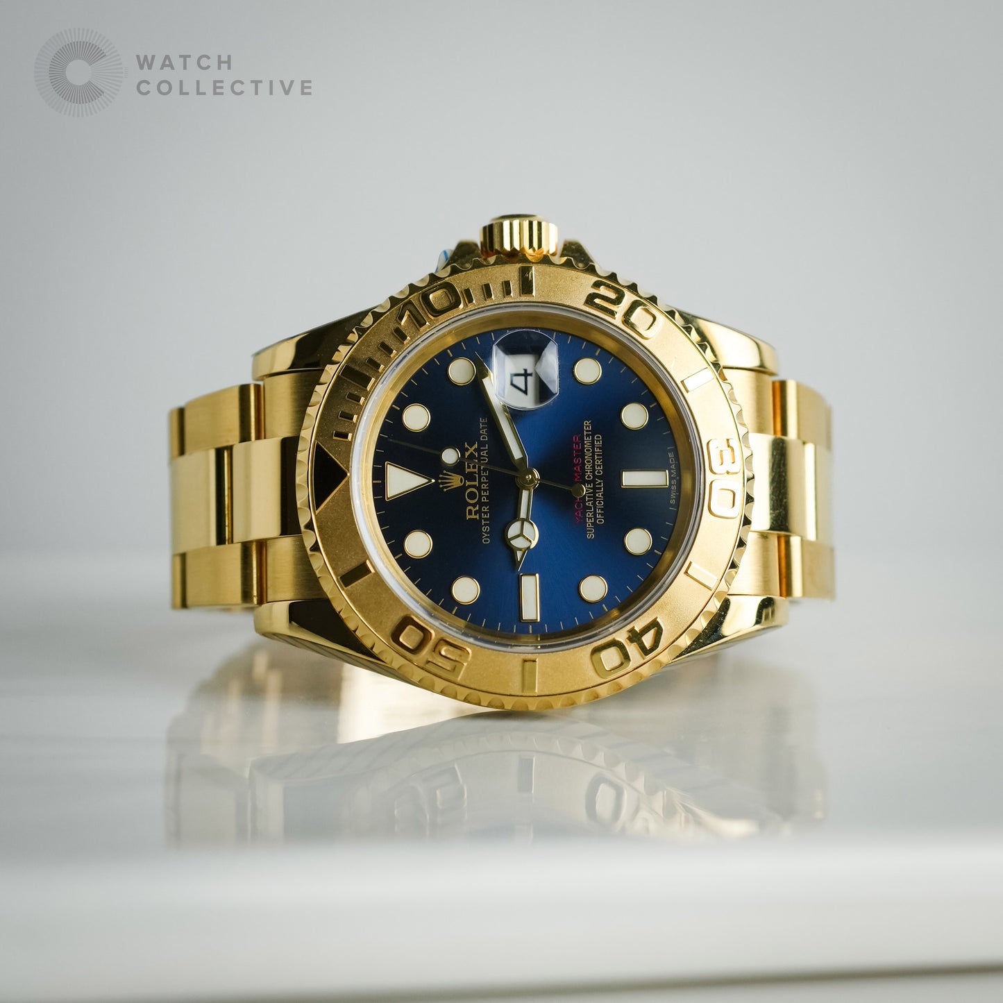 Rolex Yacht Master 18k yellow gold 40mm automatic 16628