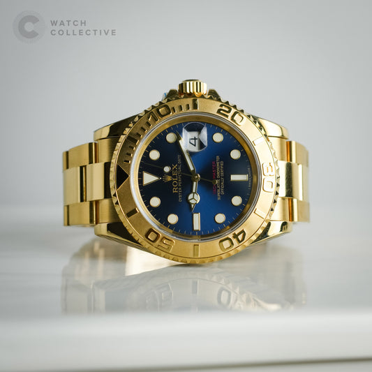 Rolex Yacht Master 18k yellow gold 40mm automatic 16628