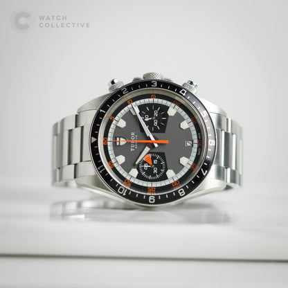 Tudor Heritage Monte Carlo Chronograph Grey Dial 70330N | Complete Set