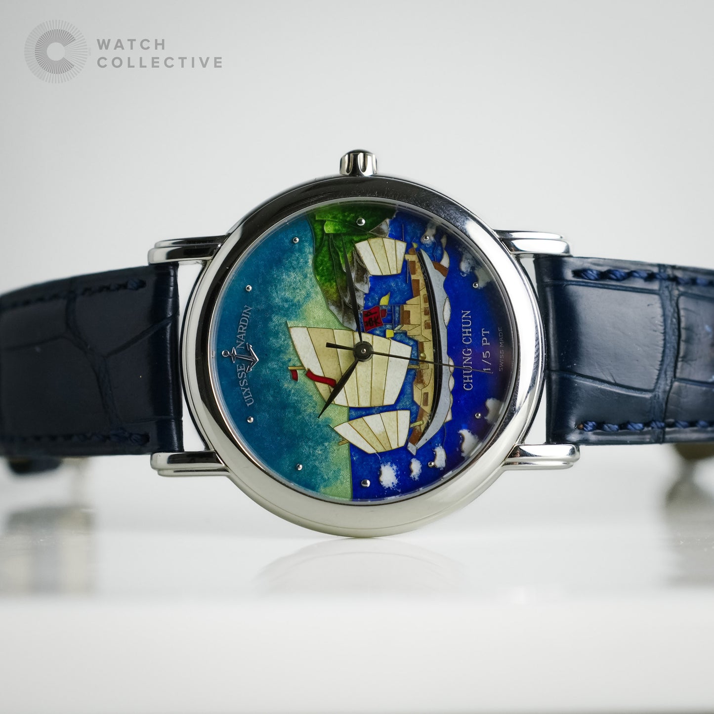 Ulysse Nardin San Marco Zheng He trasure fleet Platinum 1 of 5