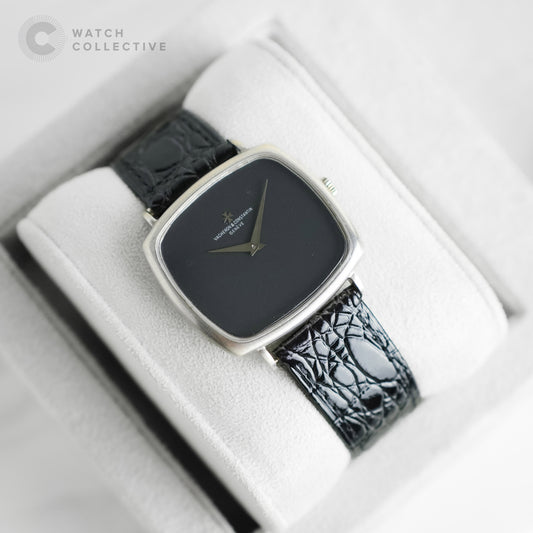 Vacheron Constantin 18k white gold cushion shape 33mm manual winding