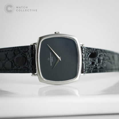 Vacheron Constantin 18k white gold cushion shape 33mm manual winding