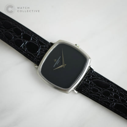 Vacheron Constantin 18k white gold cushion shape 33mm manual winding