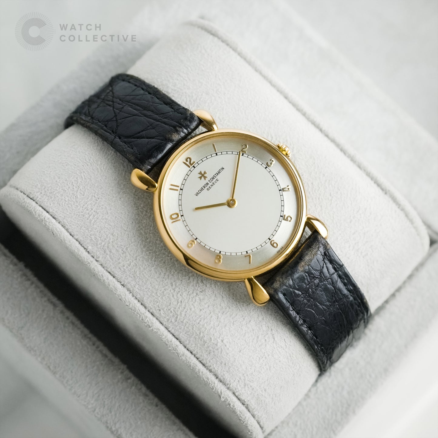 Vacheron Constantin Historiques Yellow Gold Teardrop Lugs 33084-5