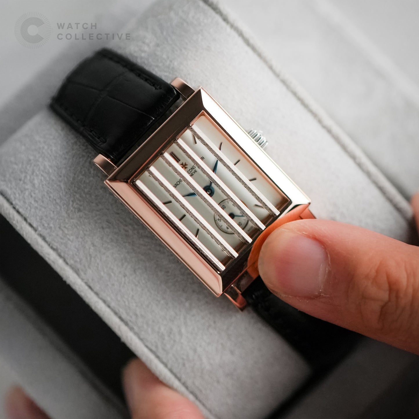 Vacheron Constantin Jalouise Shutter Les Historiques with Hand Engraving Art Deco