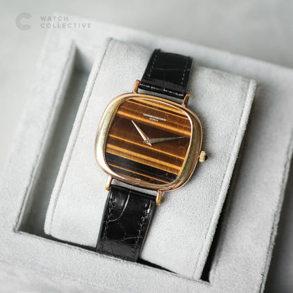 Vacheron Constantin Historiques Yellow Gold Tiger Eye Dial Jumbo