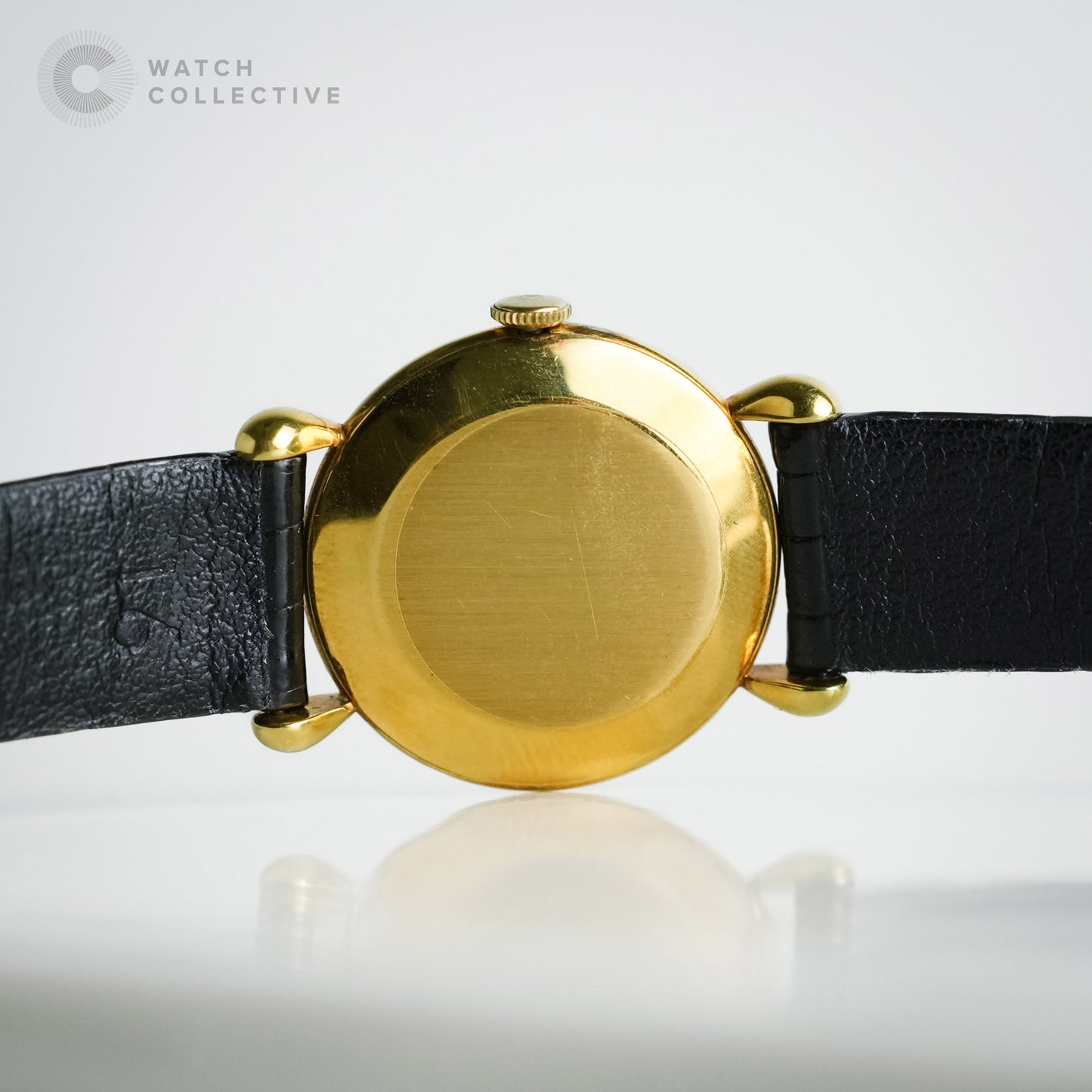 Vacheron Constantin Vintage 18k yellow gold leather strap 29mm automatic