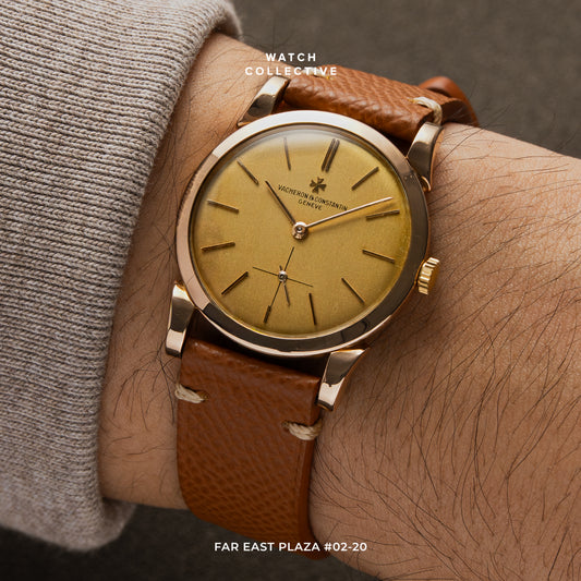Vacheron Constantin 18k Pink gold Partimony Centre Seconds, flared lugs 32mm 6030