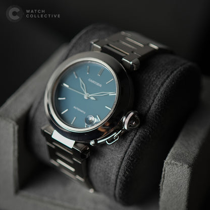 Cartier Pasha Automatic 2324 Blue Dial