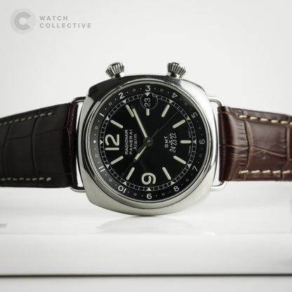 Panerai Radiomir GMT/Alarm Stainless steel 42mm automatic PAM00098