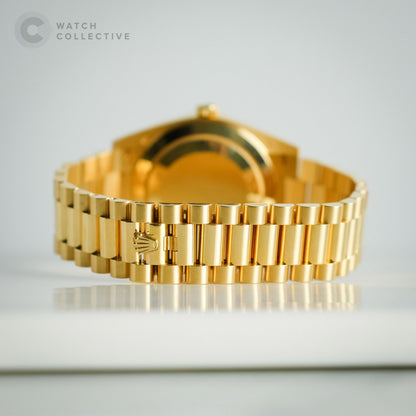 Complete Set | Rolex Daydate Arabic Champagne dial 40mm 228238