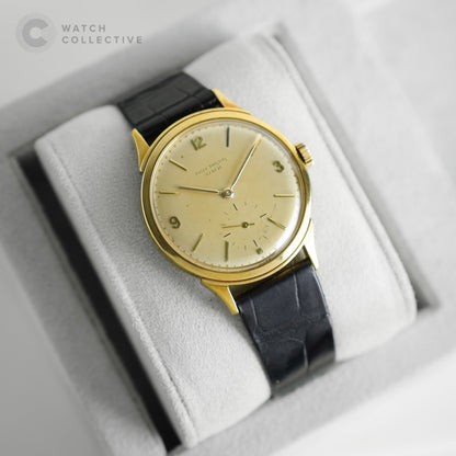 Patek Philippe 1956 18k Yellow Gold Calatrava 35mm Centre seconds 2569/1