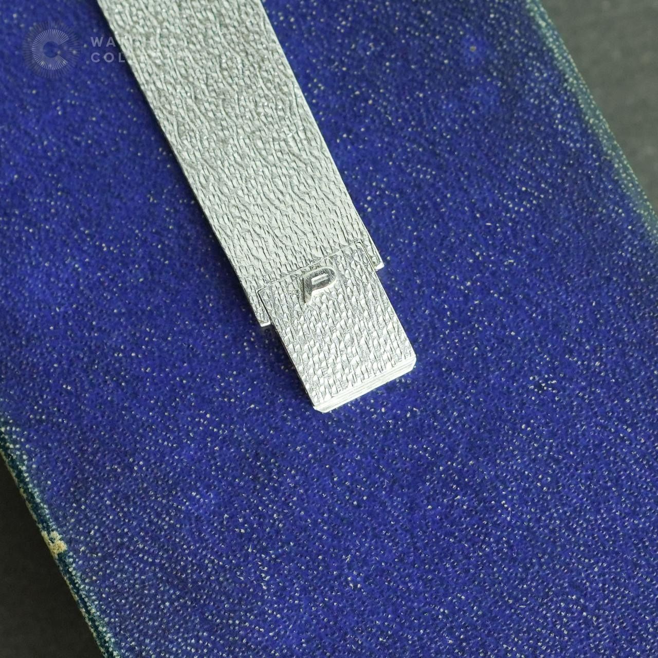 Piaget Asymmetric White Gold Lapis Dial on 18k Integrated Bracelet