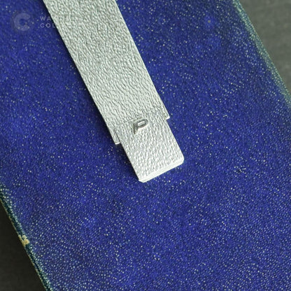 Piaget Asymmetric White Gold Lapis Dial on 18k Integrated Bracelet