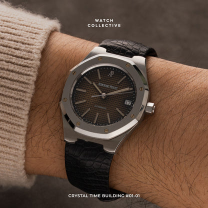 Audemars Piguet Royal Oak Stainless steel Tropical dial 36mm automatic 14800ST