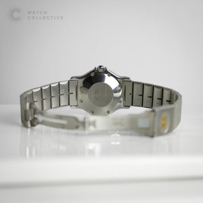 Cartier Santos Octagon gold/steel 30mm automatic Large 2966